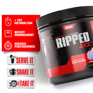 RIPPED JUICE POWDER <br> 8-HOUR THERMOGENIC ACTIVATOR